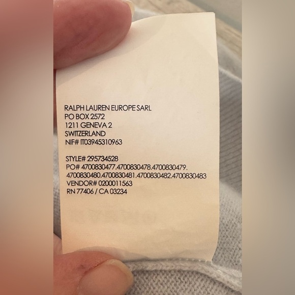 Club Monaco Cashmere Sweater Button Detail Bell Sleeves Lightweight Soft Size XS - Picture 8 of 10